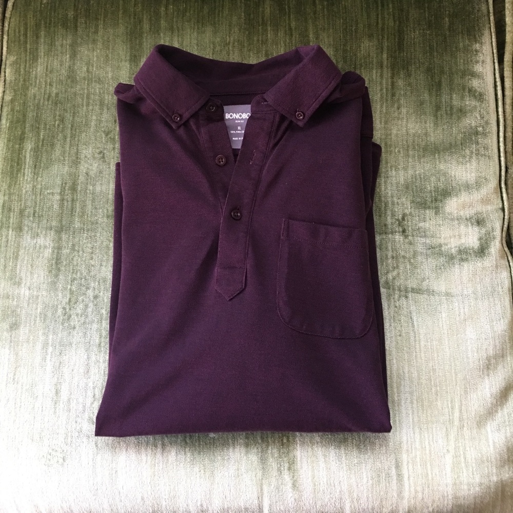 Bonobos Long Sleeve Pique Polo